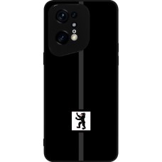 Coque OPPO Find X5 Pro - Silicone rigide noir Canton AI noir