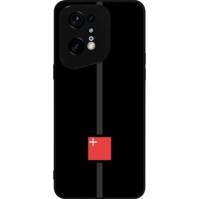 OPPO Find X5 Pro Case Hülle - Silikon schwarz Kanton SZ schwarz