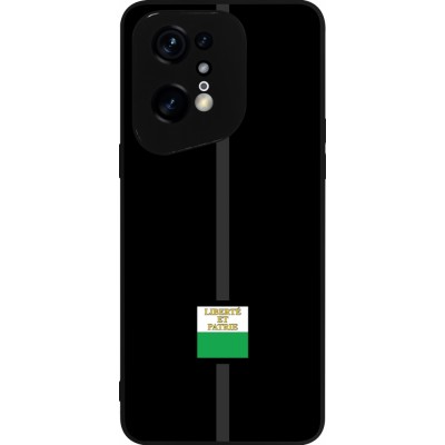 Coque OPPO Find X5 Pro - Silicone rigide noir Canton VD noir