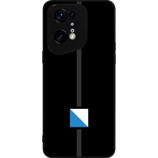OPPO Find X5 Pro Case Hülle - Silikon schwarz Kanton ZH schwarz