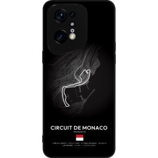 OPPO Find X5 Pro Case Hülle - Silikon schwarz F1 Track 2025 Monaco