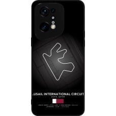OPPO Find X5 Pro Case Hülle - Silikon schwarz F1 Track 2025 Qatar