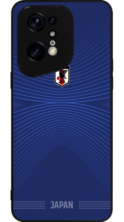 OPPO Find X5 Pro Case Hülle - Silikon schwarz Japan 2026 personalisierbares Fussballtrikot