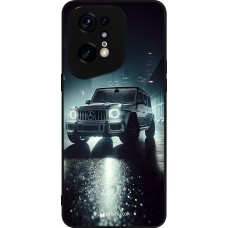 OPPO Find X5 Pro Case Hülle - Silikon schwarz Mercedes G AMG Nacht