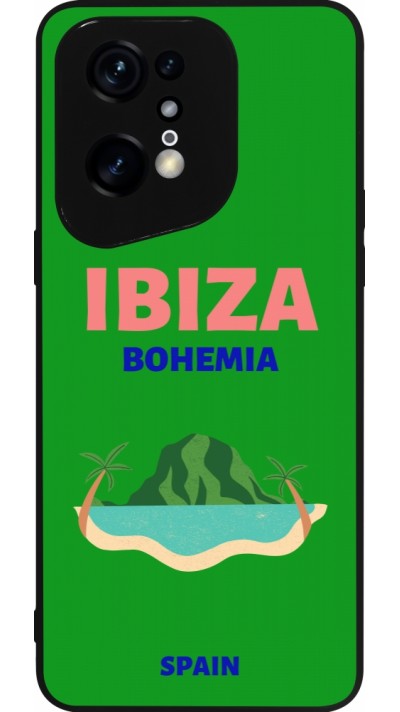 OPPO Find X5 Pro Case Hülle - Silikon schwarz Pop Summer Destination Ibiza