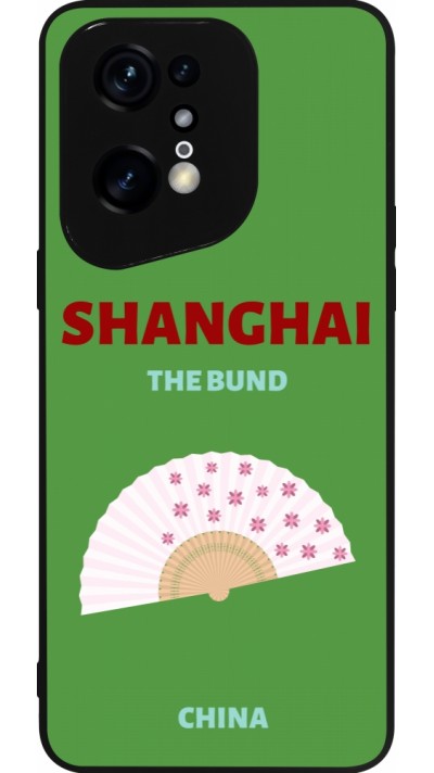 OPPO Find X5 Pro Case Hülle - Silikon schwarz Pop Summer Destination Shanghai