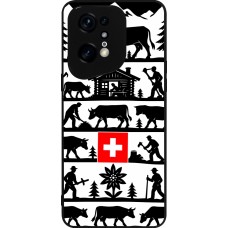 OPPO Find X5 Pro Case Hülle - Silikon schwarz Poya Schweiz 1