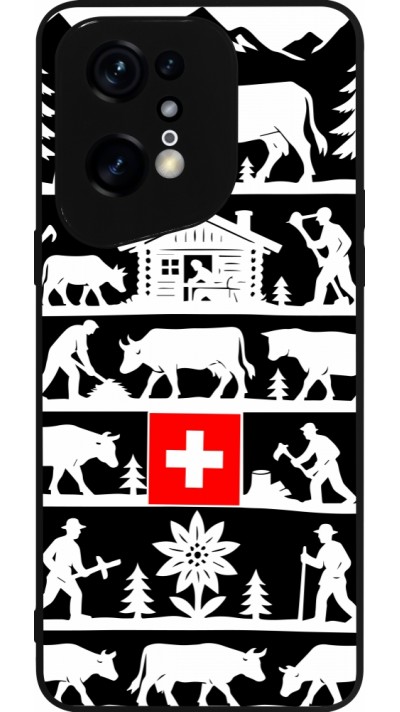 OPPO Find X5 Pro Case Hülle - Silikon schwarz Poya Schweiz 1 schwarz