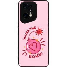Coque OPPO Find X5 Pro - Silicone rigide noir Saint Valentines Day 26 You are the bomb