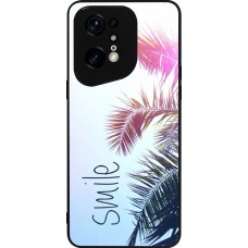 Coque OPPO Find X5 Pro - Silicone rigide noir Smile 05