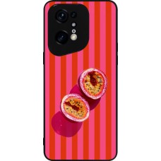 OPPO Find X5 Pro Case Hülle - Silikon schwarz Passion fruit Summer 2026