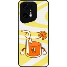 OPPO Find X5 Pro Case Hülle - Silikon schwarz Summer drink 2026
