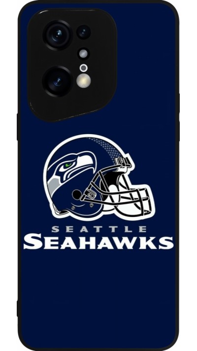 Coque OPPO Find X5 Pro - Silicone rigide noir Super Bowl 26 Seattle 3