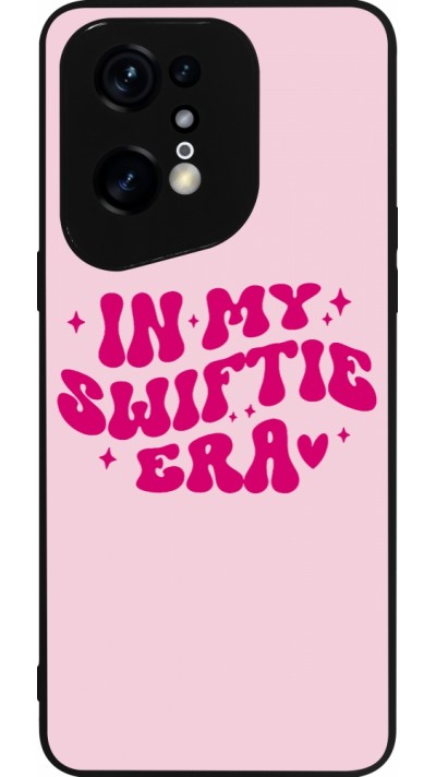 Coque OPPO Find X5 Pro - Silicone rigide noir Taylor Swift In My Swiftie Era - Pink