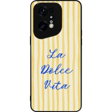 Coque OPPO Find X5 Pro - Silicone rigide noir The good life 2026