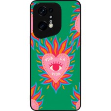 Coque OPPO Find X5 Pro - Silicone rigide noir Viva la vida 2026
