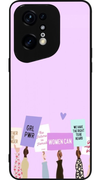 OPPO Find X5 Pro Case Hülle - Silikon schwarz Womens day 2026 9