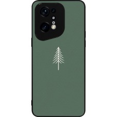 OPPO Find X5 Pro Case Hülle - Silikon schwarz Christmas 22 minimalist tree
