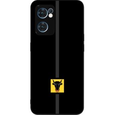 OPPO Reno7 5G Case Hülle - Silikon schwarz Kanton UR schwarz
