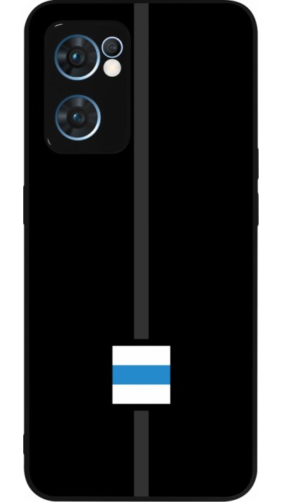 OPPO Reno7 5G Case Hülle - Silikon schwarz Kanton ZG schwarz
