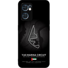 Coque OPPO Reno7 5G - Silicone rigide noir F1 Track 2025 Abu Dhabi