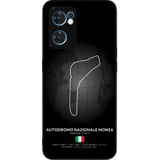 Coque OPPO Reno7 5G - Silicone rigide noir F1 Track 2025 Italy
