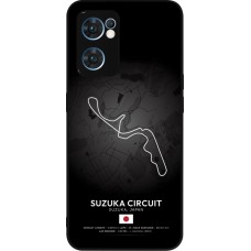 Coque OPPO Reno7 5G - Silicone rigide noir F1 Track 2025 Japan