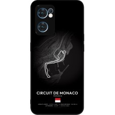 Coque OPPO Reno7 5G - Silicone rigide noir F1 Track 2025 Monaco