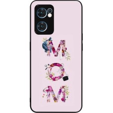OPPO Reno7 5G Case Hülle - Silikon schwarz Mom 2024 girly mom