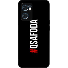 OPPO Reno7 5G Case Hülle - Silikon schwarz Qsafoda 1