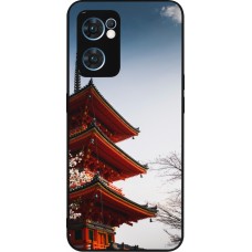 OPPO Reno7 5G Case Hülle - Silikon schwarz Spring 23 Japan