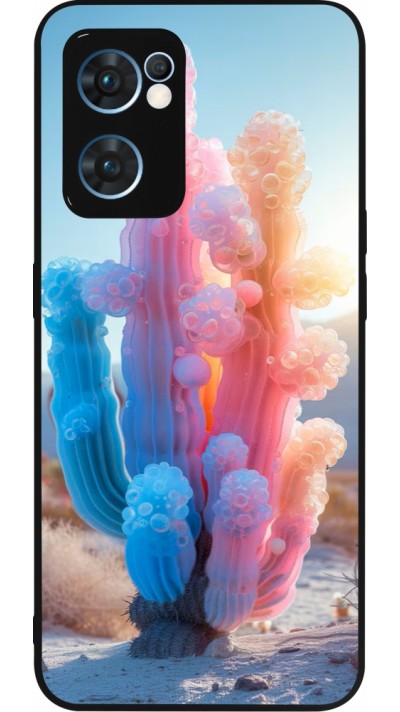 OPPO Reno7 5G Case Hülle - Silikon schwarz Artificial vegetation 2025