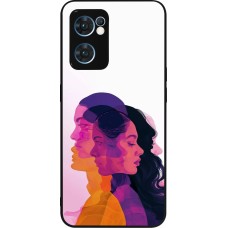 OPPO Reno7 5G Case Hülle - Silikon schwarz Womens day 2026 10