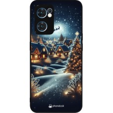 OPPO Reno7 5G Case Hülle - Silikon schwarz Weihnachten 2023 Weihnachten steht vor der Tür