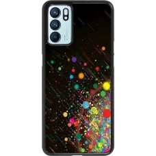 Coque Oppo Reno6 5G - Abstract Bubble Lines