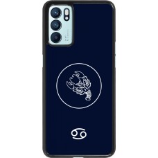 OPPO Reno6 5G Case Hülle - Astrologie Krebs