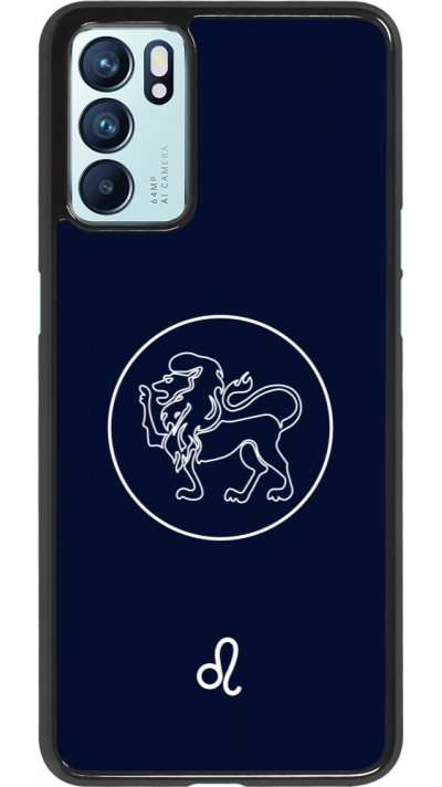 OPPO Reno6 5G Case Hülle - Astrologie Löwe