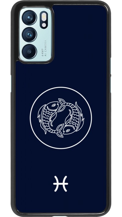 OPPO Reno6 5G Case Hülle - Astrologie Fische