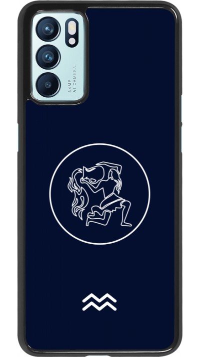 OPPO Reno6 5G Case Hülle - Astrologie Wassermann