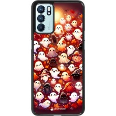Coque OPPO Reno6 5G - Fantômes automne mignons