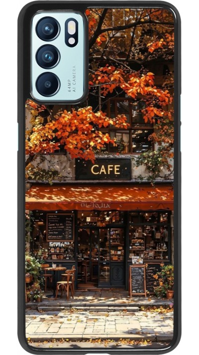 OPPO Reno6 5G Case Hülle - Autumn 25 Coffee shop
