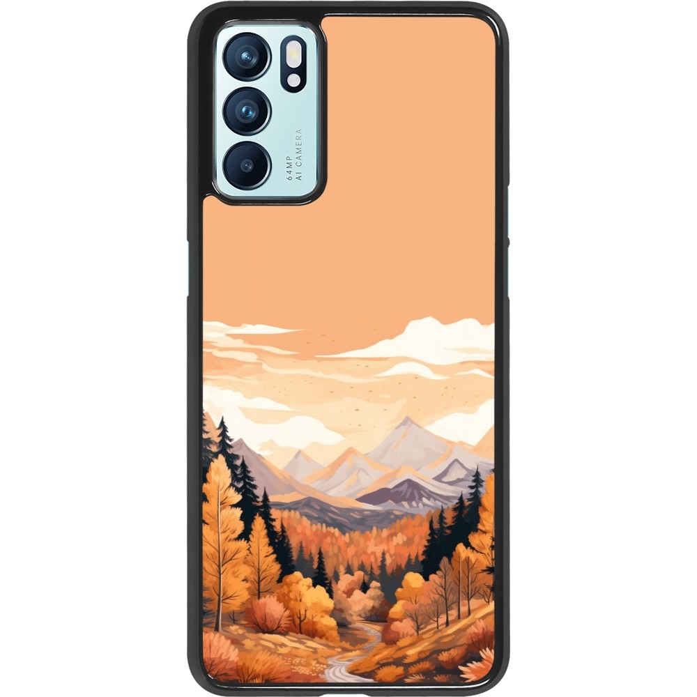 OPPO Reno6 5G Case Hülle - Autumn 25 Mountains