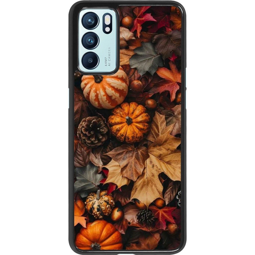OPPO Reno6 5G Case Hülle - Autumn 25 Pumpkin