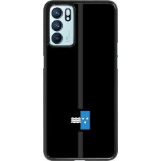 OPPO Reno6 5G Case Hülle - Kanton AG schwarz
