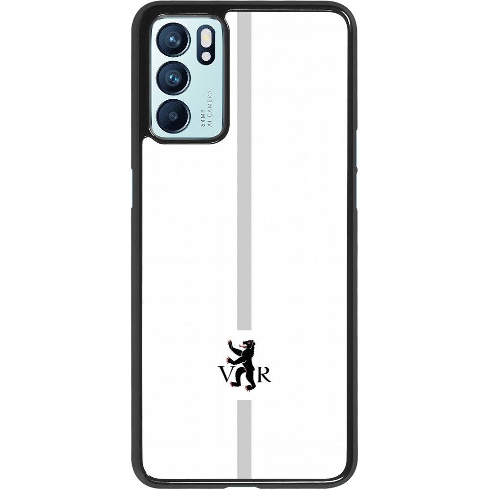 OPPO Reno6 5G Case Hülle - Kanton AR weiss