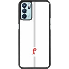 OPPO Reno6 5G Case Hülle - Kanton BL weiss