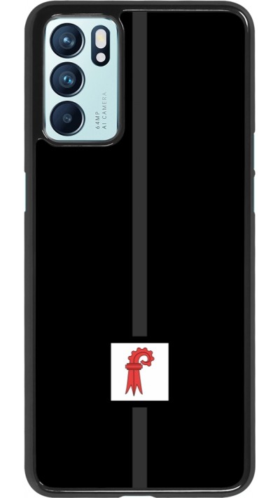 OPPO Reno6 5G Case Hülle - Kanton BL schwarz