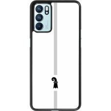 OPPO Reno6 5G Case Hülle - Kanton BS weiss