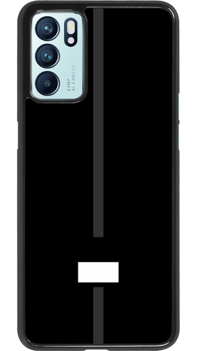 OPPO Reno6 5G Case Hülle - Kanton FR schwarz