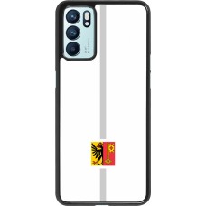 OPPO Reno6 5G Case Hülle - Kanton GE weiss